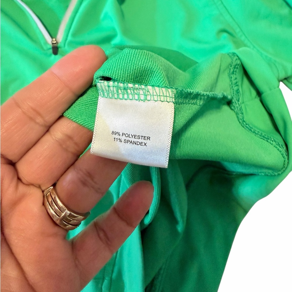 💜Peter Millar Perth Mélange Performance Quarter-Zip. - Picture 5 of 12